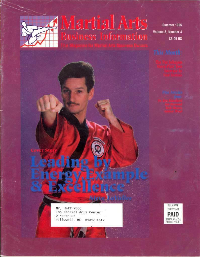 Summer 1995 Martial Arts Business Information